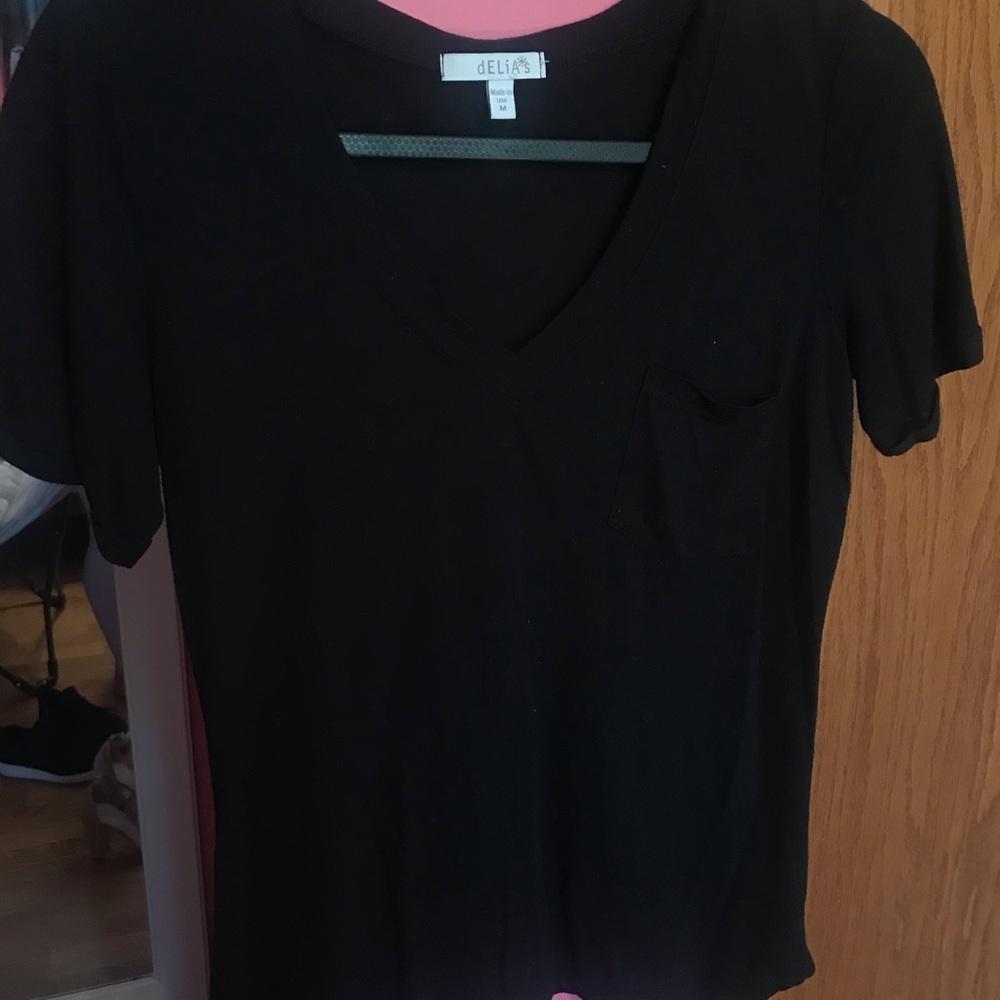 Black V-Neck